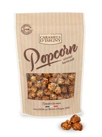 Popcorn met caramel d' Isigny - zakje 140g