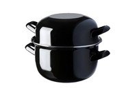 Mosselkom Ø16cm 2L zwart