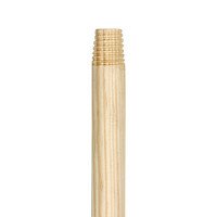 Houten steel voor borstel