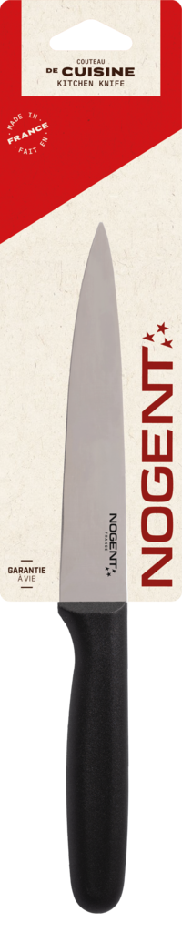 Keukenmes 15cm Polypro zwart