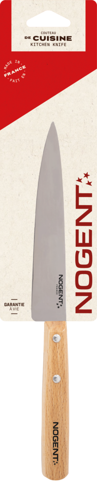 Keukenmes 15cm Iconic beukenhout - effen