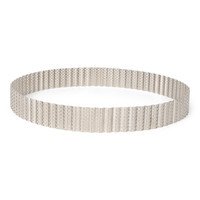 Taartring geperforeerd inox Ø28cm h3,5cm