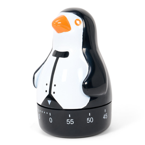 Kookwekker pinguin 9cm