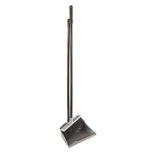 Ramassette avec couvercle + brosse à long manche
