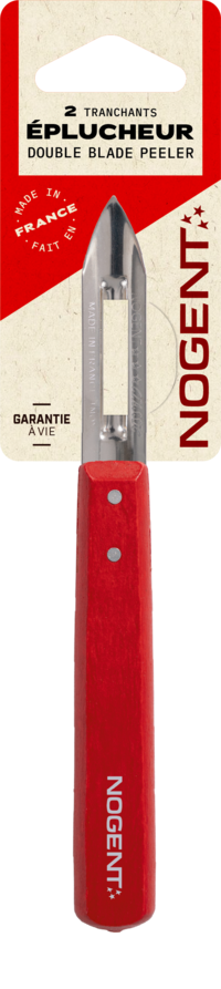 Eplucheur 2 tranchants Iconic rouge
