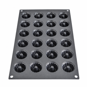 Moule flex pour 24 mini-kouglofs