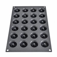 Moule flex pour 24 mini-kouglofs