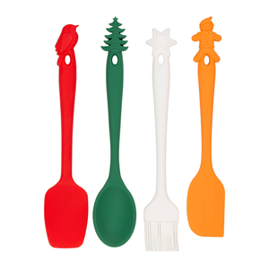 Mini set de cuisine silicone 4pcs - Noël