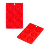 Chocoladevorm silicone kerst