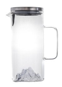 Caraffe en verre avec montagne 1,5L