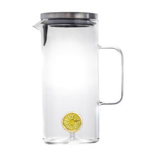 Caraffe en verre avec lemon 1,5L