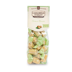 Caramels - zacht - hazelnoot - zakje 175g