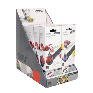 Kersen- & olijfontpitter + pruimenontpitter Dropio - Display 2x5st