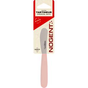 Botermes 6cm Polypro pastelroze - lemmet effen