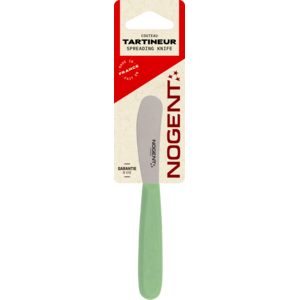 Botermes 6cm Polypro celadon - lemmet effen