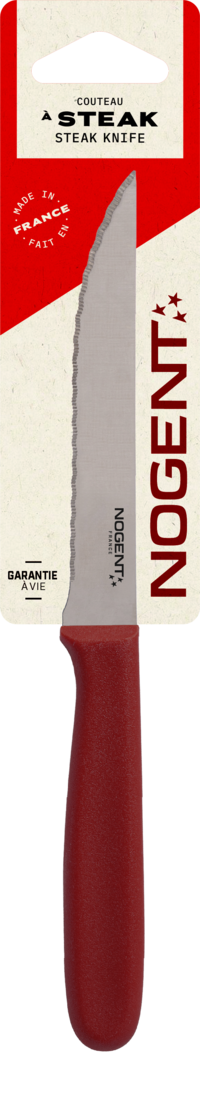Steakmes 11cm Polypro red wine